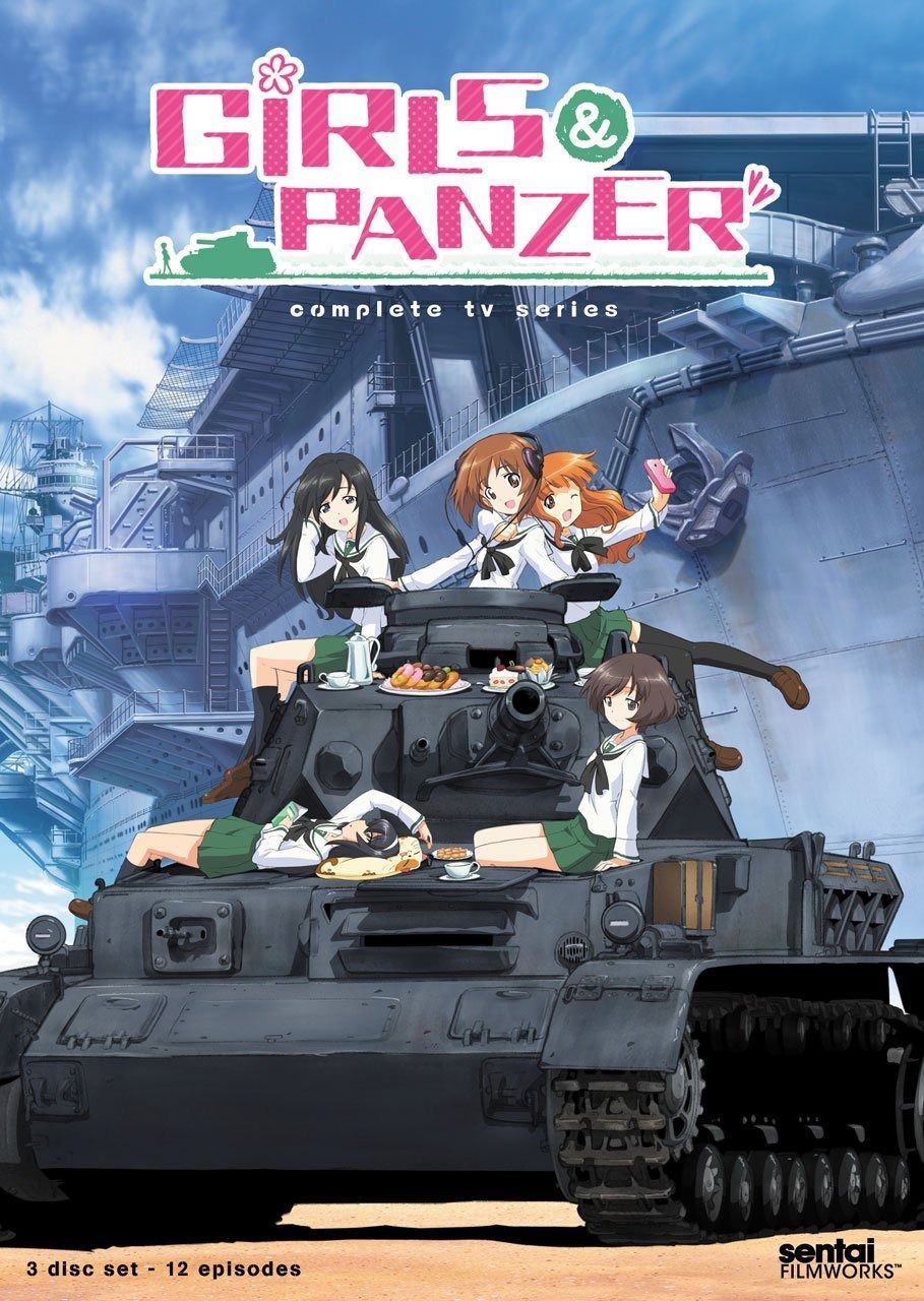 Girls Und Panzer TV Collection DVD