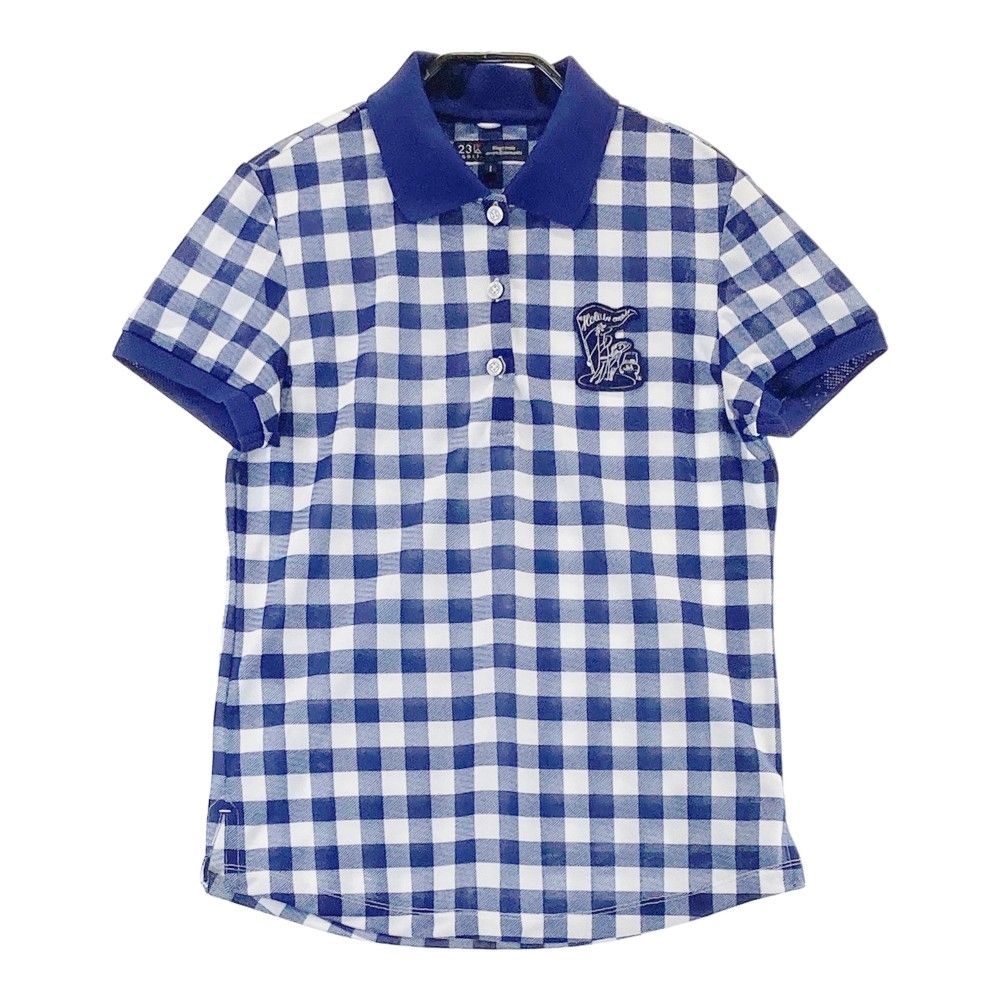 23区GOLF ニジュツサンクゴルフ 総柄 シャツ ゴルフ ウェア 半袖 花 楽天市場】23区GOLF ニジュウサンクゴルフ 半袖ポロシャツ 総柄