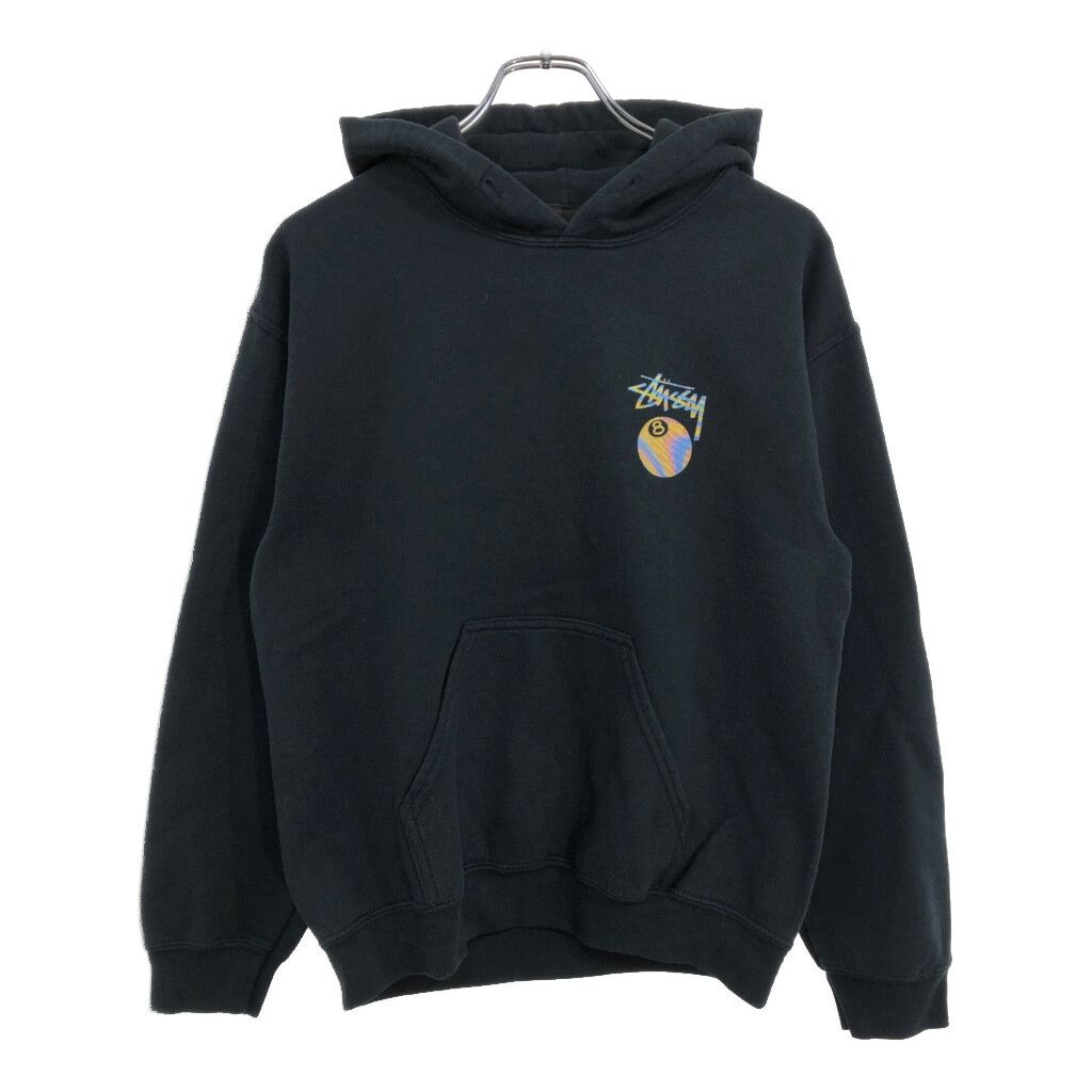 Stüssy ブラック フード付きスウェット Amazon.co.jp: [ステューシー] 8 BALL ZIP HOOD スウェット