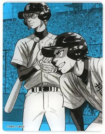 中古】キャラカード 小湊春市＆倉持洋一 アクリルカード 「DMM