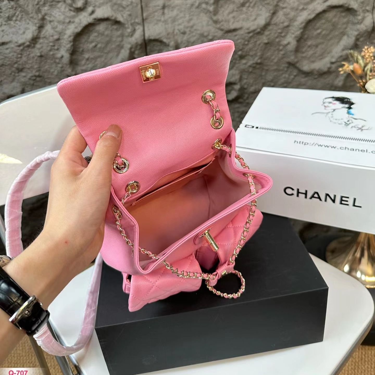 ☆送料無料CHANEL シャネル マトラッセ リュック - メルカリ