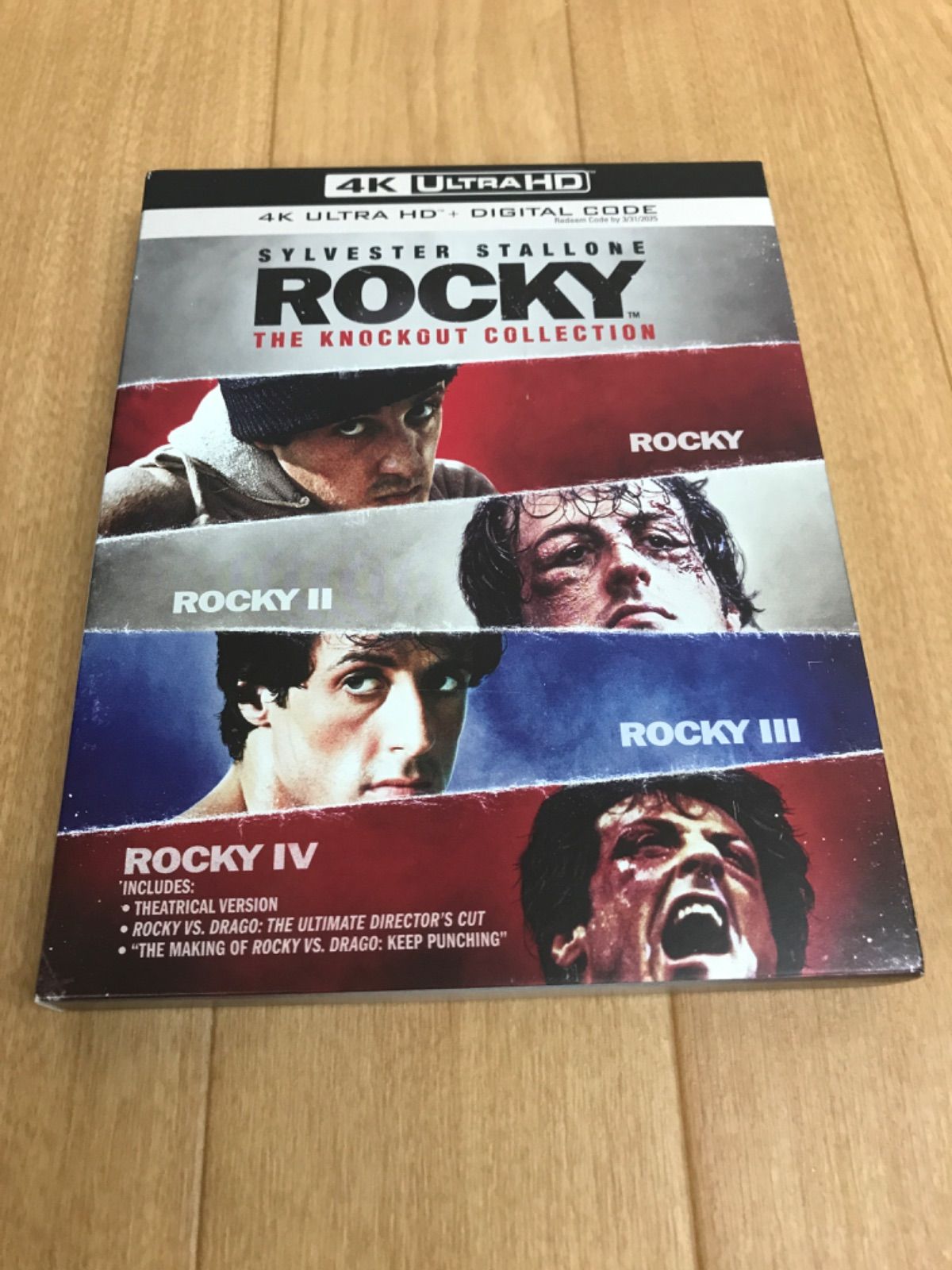 ☆ロッキー ザ・ノックアウト・コレクション 4K Blu-ray
