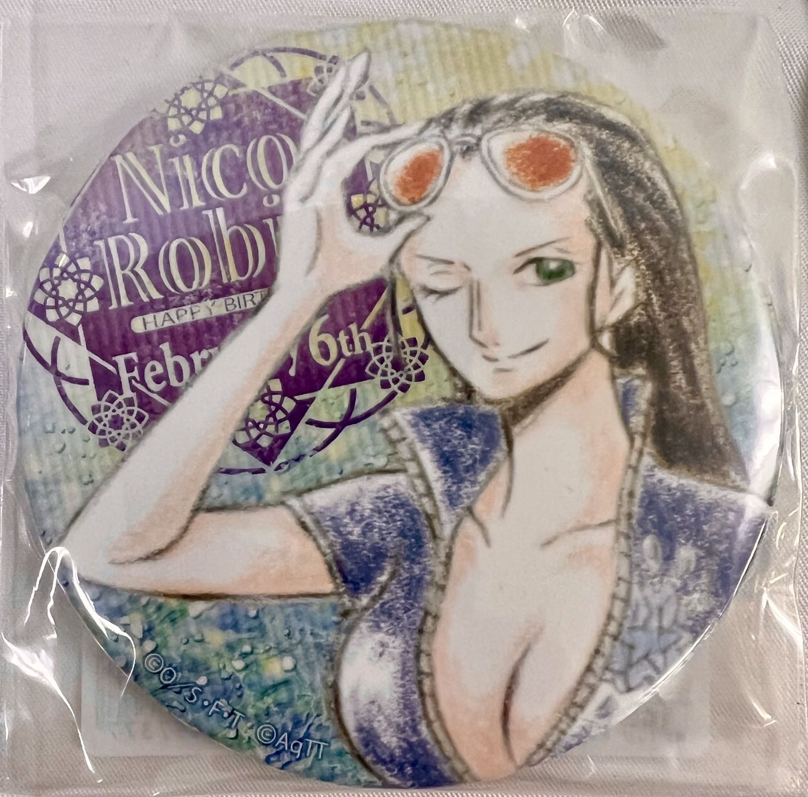 ワンピース ロビン 缶バッジ 7種9個セット まとめ売り - メルカリ