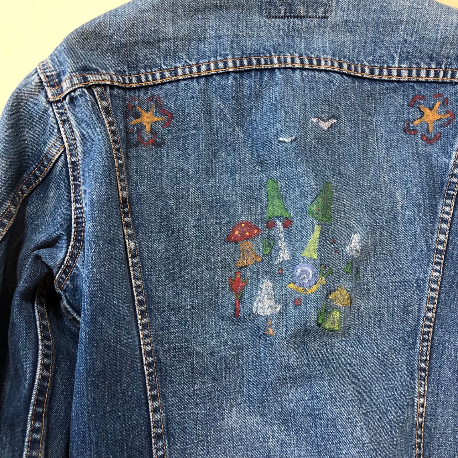 もず　 70'sヴィンテージlevi's 70705リーバイス デニムジャケット S27 - メルカリ