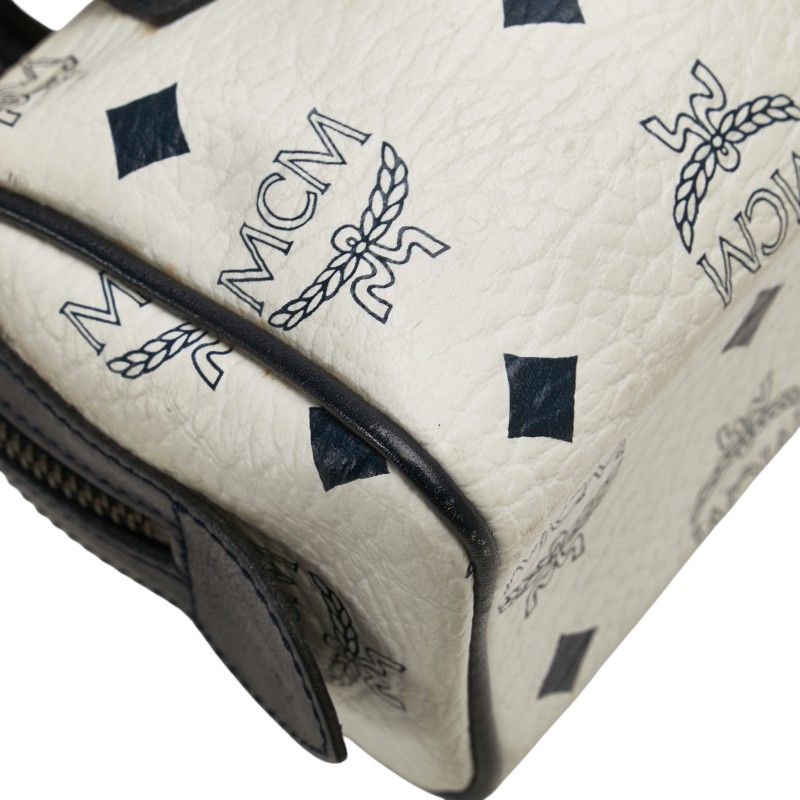 エム シー エム ヴィセトス モノグラム ミニボストンバッグショルダー