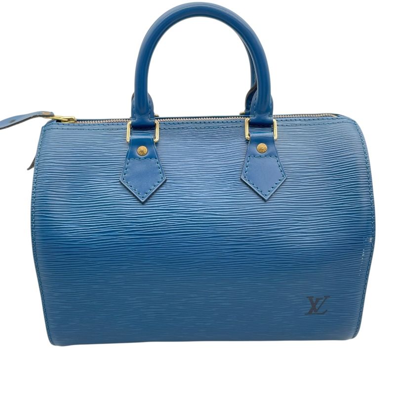 ルイ ヴィトン LOUIS VUITTON スピーディ25 M43015 ブルー エピ レディース ボストンバッグ