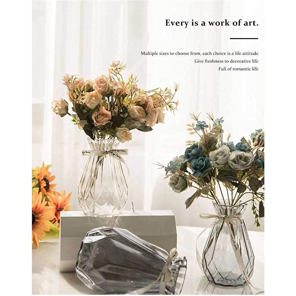 限定価格】透明な花瓶2 SwPotato 花瓶 一輪挿しガラスフラワーベース ガラス製 花器 透明 ミニ花器 高さ15CM トランスペアレント -  メルカリ