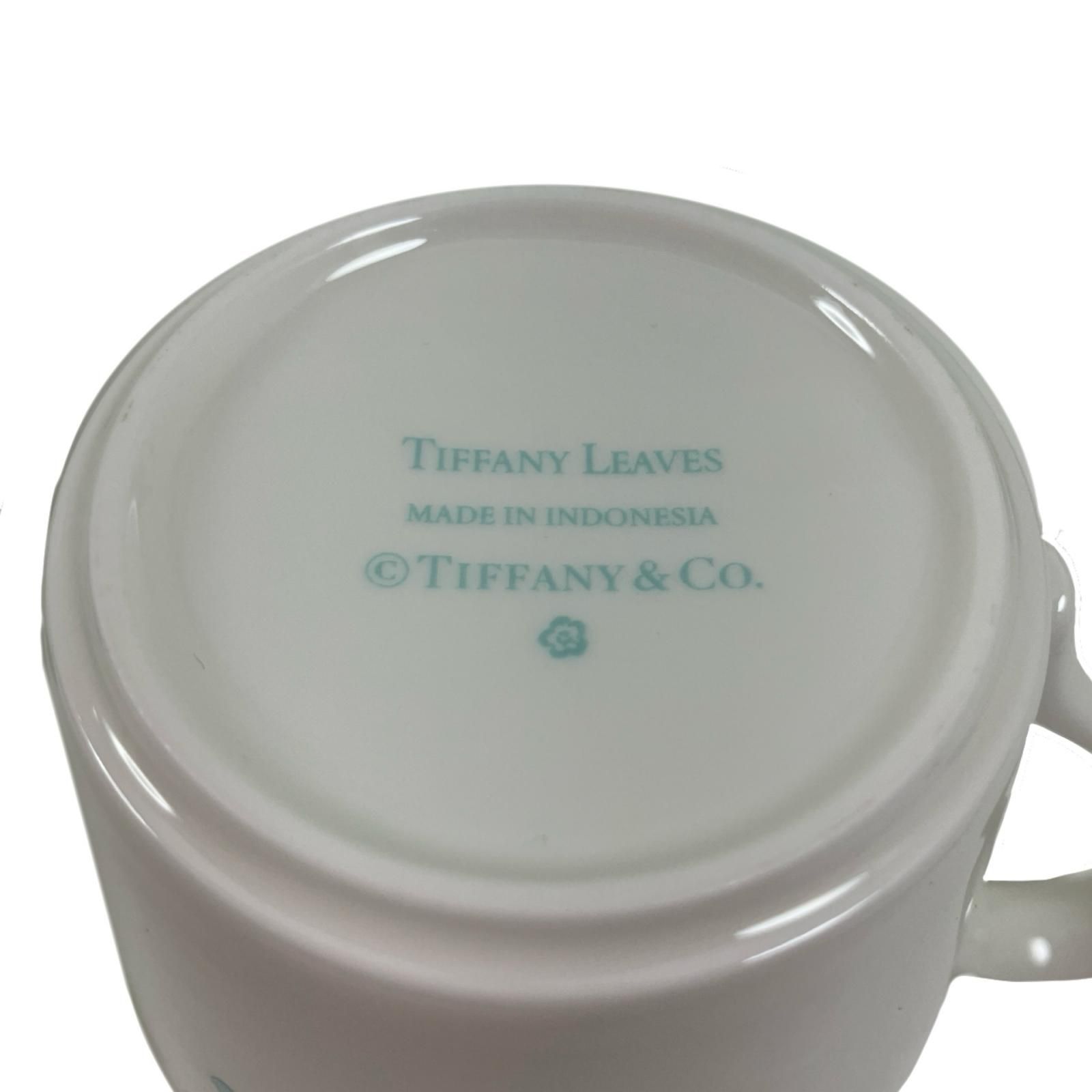 Tiffany &amp; Co. - ティファニー　ペア　マグカップ　LEAVES リーフ Amazon.co.jp: ティファニー TIFFANY＆Co マグカップ ペアカップ