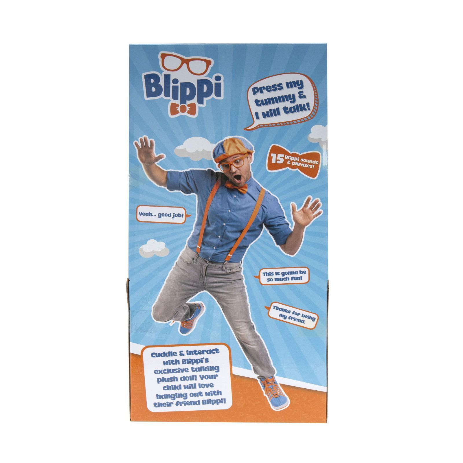 特価セール】曲げられるぬいぐるみ人形 高さ16インチ SFX - Blippi