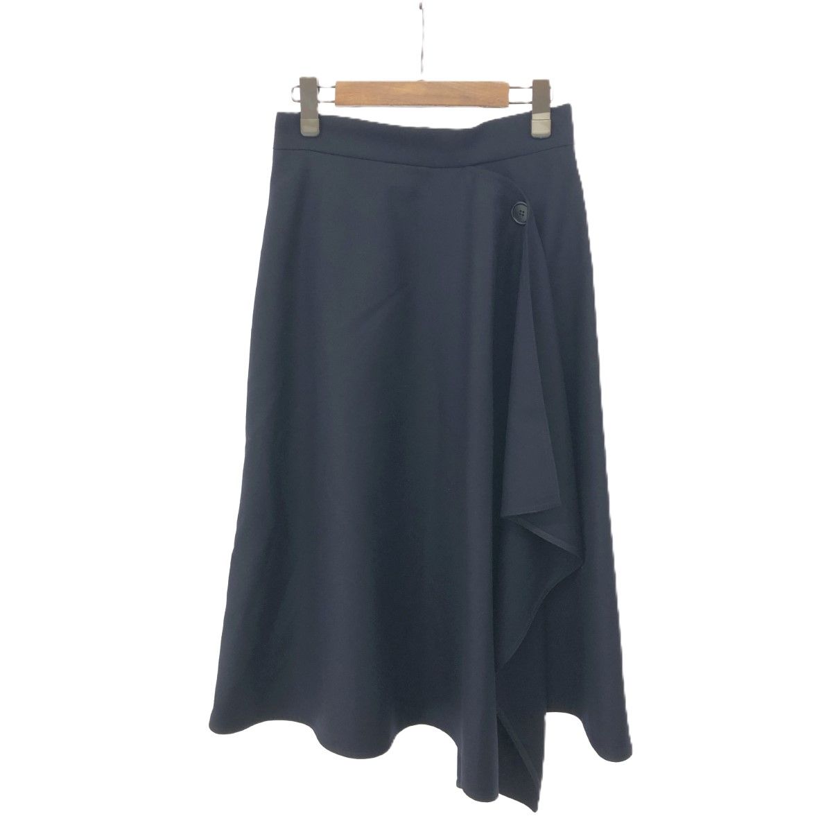 MARNI ネィビーフレアースカト