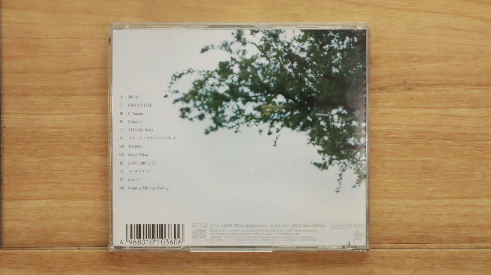 国内盤CD☆平井堅/Ken Hirai□ gaining through losing