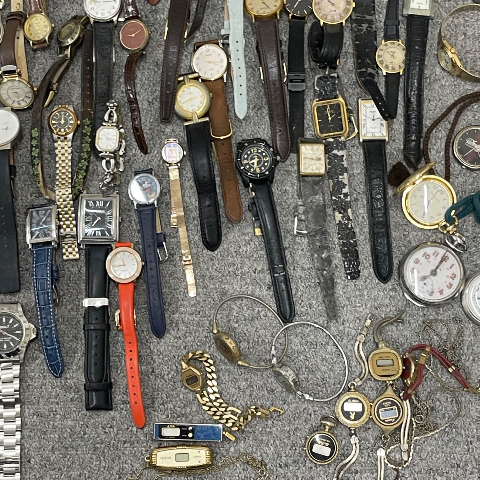 NPAA】ジャンク 約8.6kg 腕時計 懐中時計 まとめ GUCCI ELGIN SWATCH 