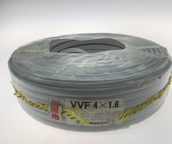工具 電材 VVFケーブル 4芯 1.6mm 新世界電線