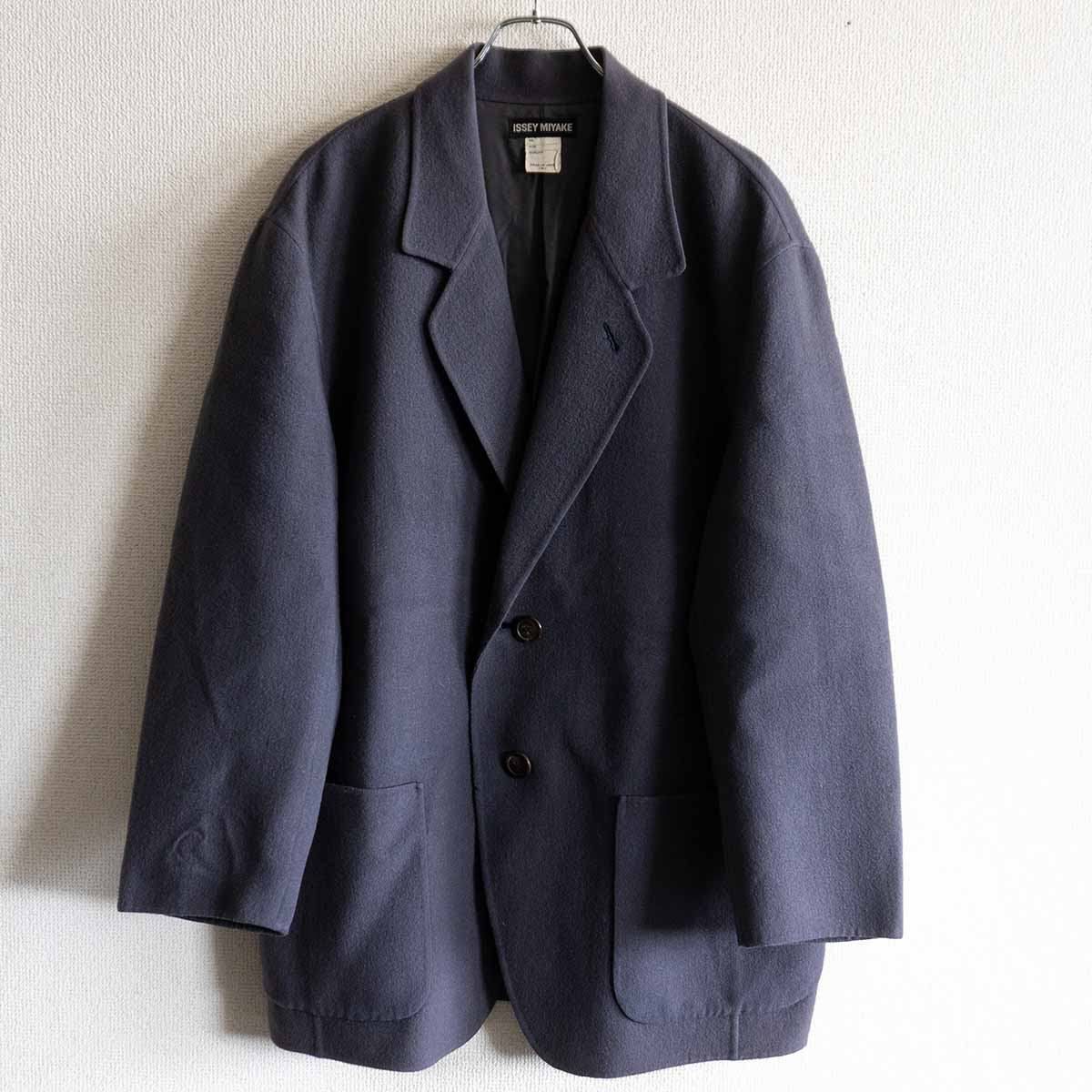 楽天市場】【中古】 イッセイミヤケ メン デザインテーラード