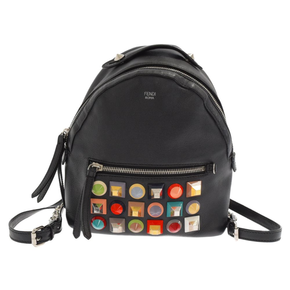 FENDI バイザウェイ ピラミッドスタッズ バックパックミニ　美品 楽天市場】FENDI フェンディ BY THE WAY バイザウェイ バック