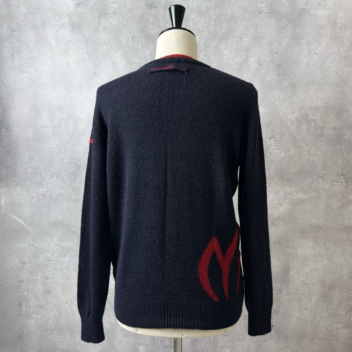 美品 MASTER BUNNY EDITION マスターバニー 上質 アルパカ Vネック