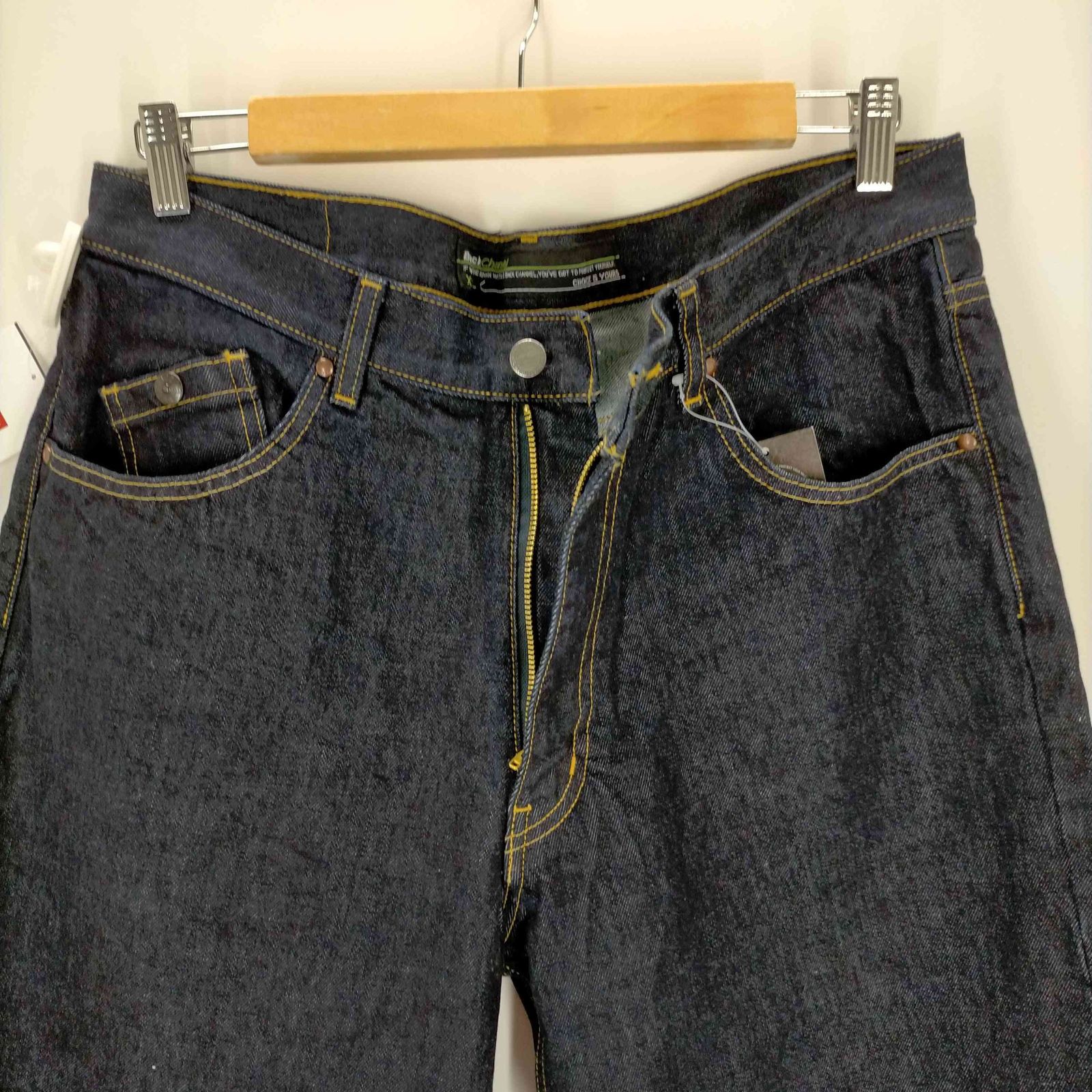 バックチャンネル Back Channel TAPERED DENIM (NAVY) メンズ JPN：XL