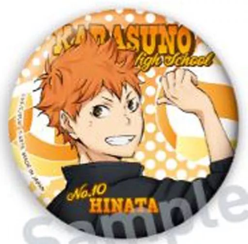 中古】バッジ・ピンズ 日向翔陽 「ハイキュー!! カラパレ 振り向き 缶