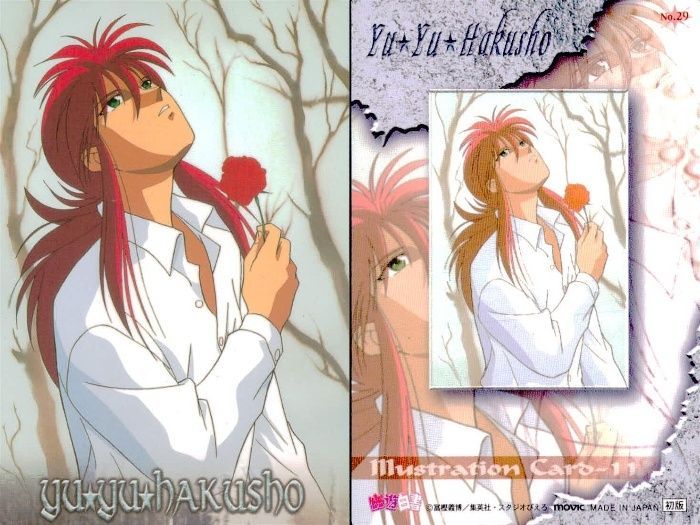 ux47 幽遊白書 パーフェクトコレクション カード イラストレーション