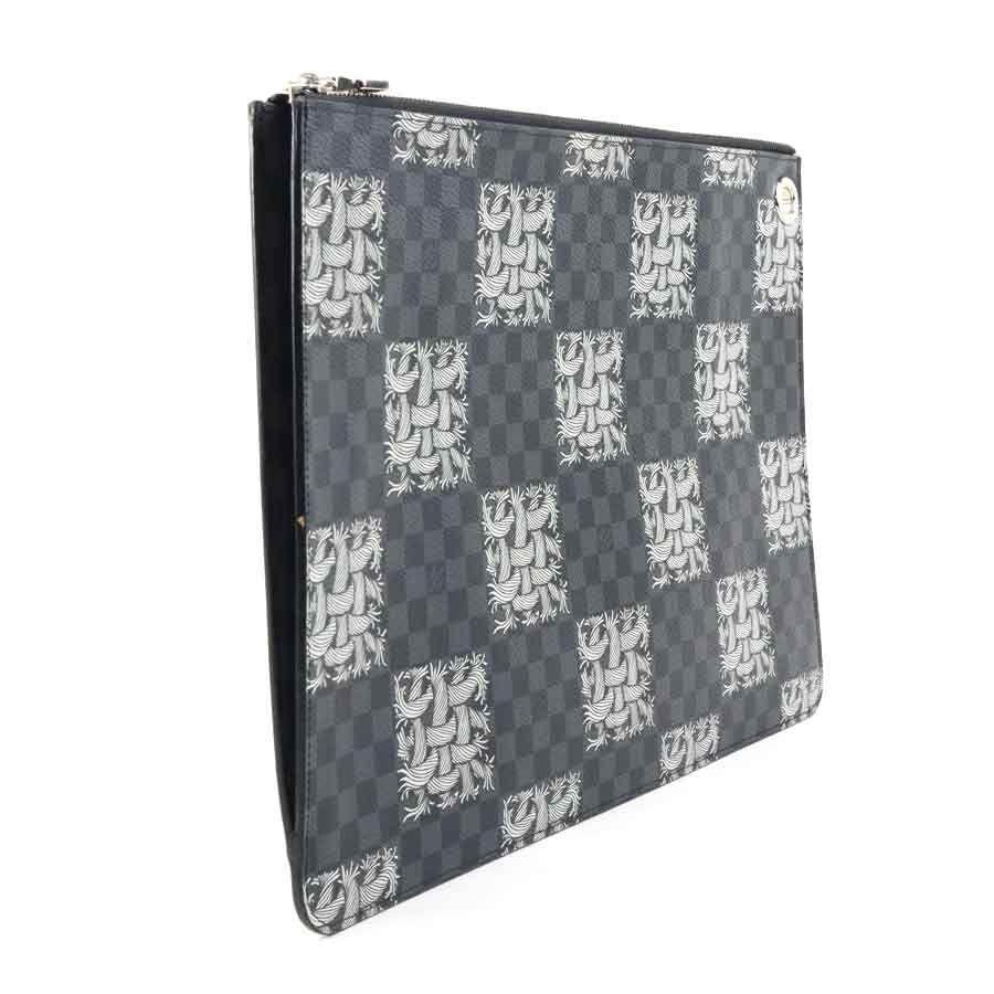 ルイ ヴィトン LOUIS VUITTON クラッチバッグ ダミエ グラフィット クリストファー ネメス ポシェット ジュールGM N61232