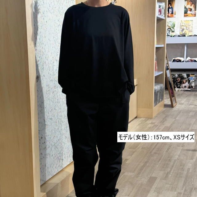 Bring ブリング BW 0108 Long Sleeve T shirt ブラック ワンダーウェア イマージョン ロングスリーブTシャツ 長袖 メリノウール51 登山 トレッキング アウトドアトレイルランニ