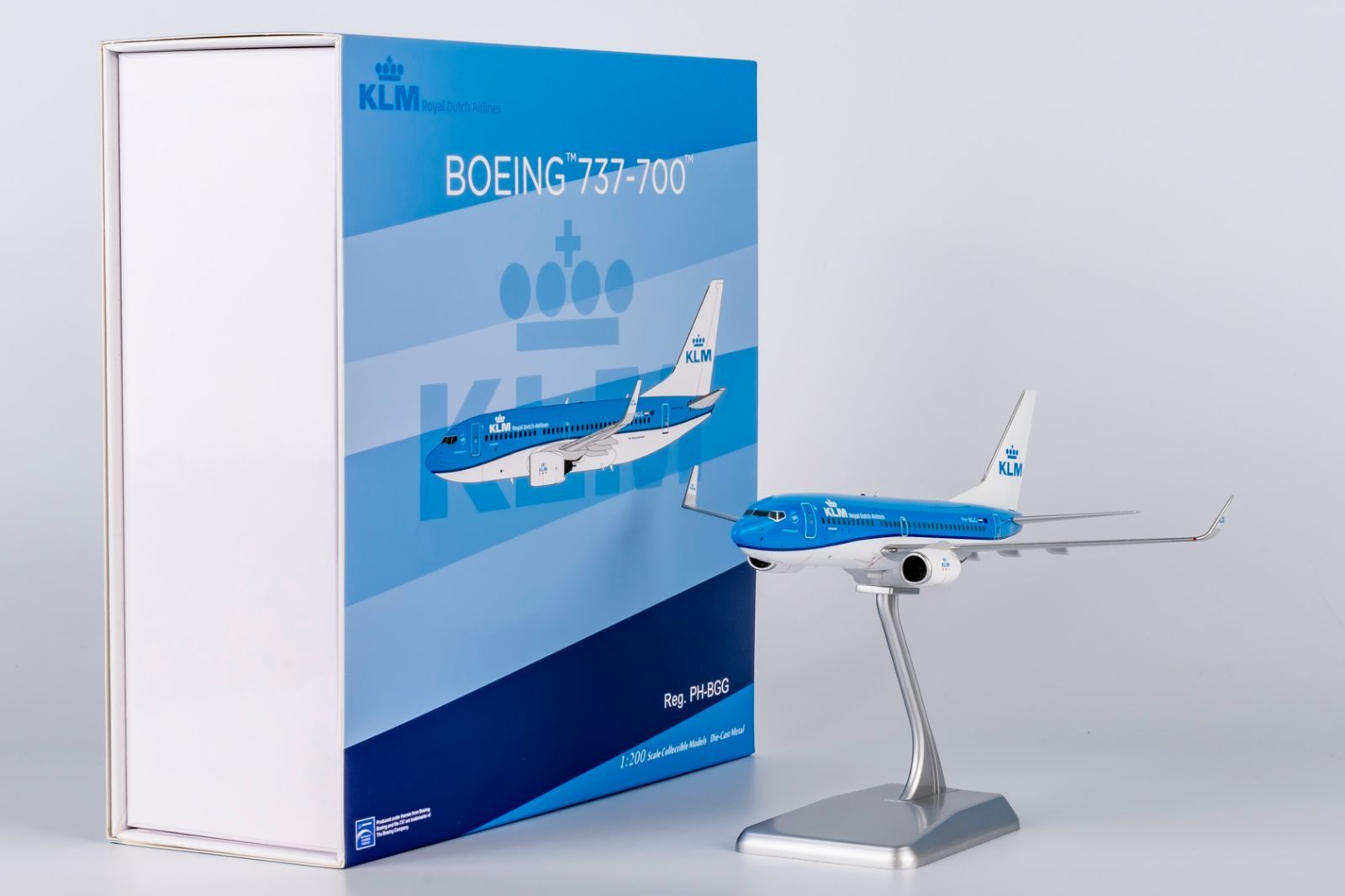 NGmodel KLMオランダ航空 737-700/w PH-BGG 1/200 05007