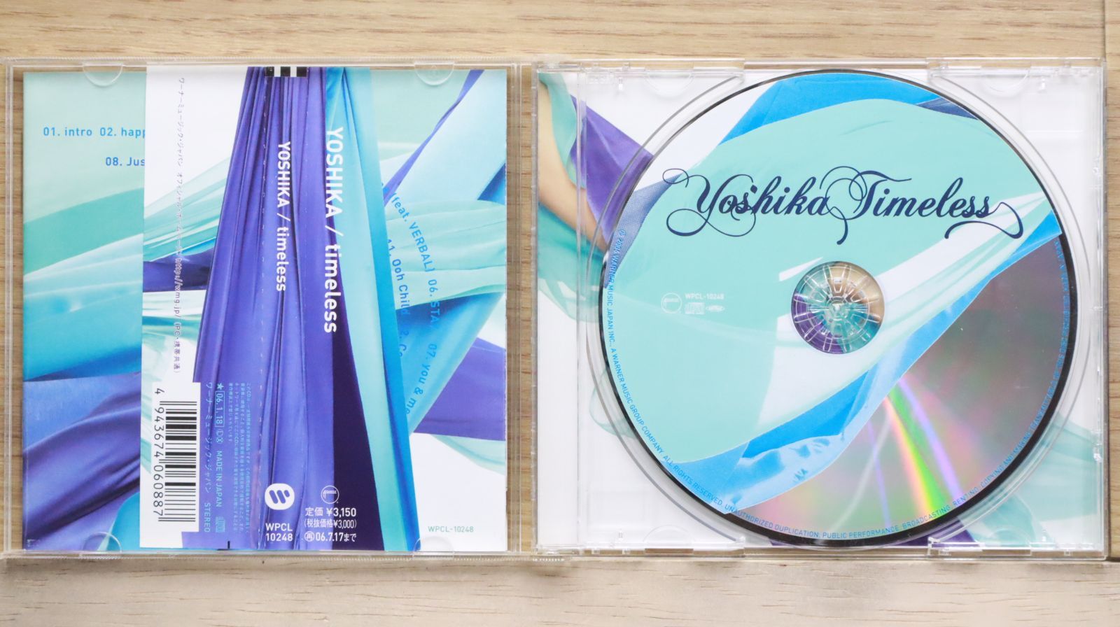 国内盤CD☆ヨシカ/YOSHIKA□ timeless 【WPCL10248/4943674060887