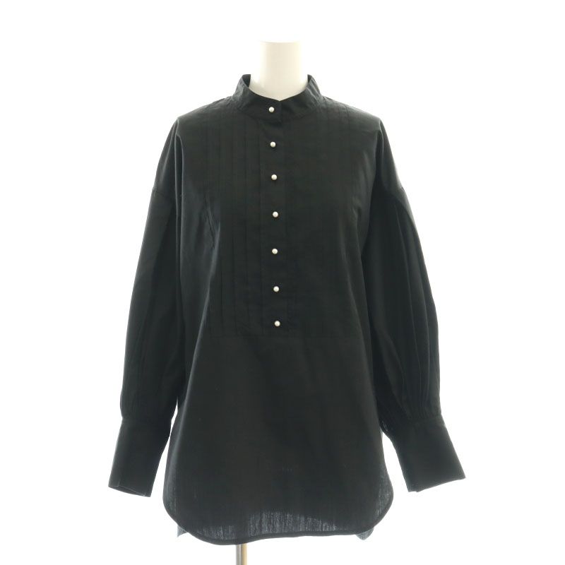 すう♥ 様TSURU by MARIKO OIKAWA パールボタン 長袖シャツ TSURU by MARIKO OIKAWA パール ボタン 長袖 シャツ