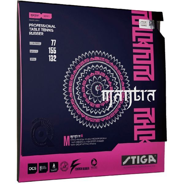STIGA（スティガ） テンション系裏ソフトラバー MANTRA M