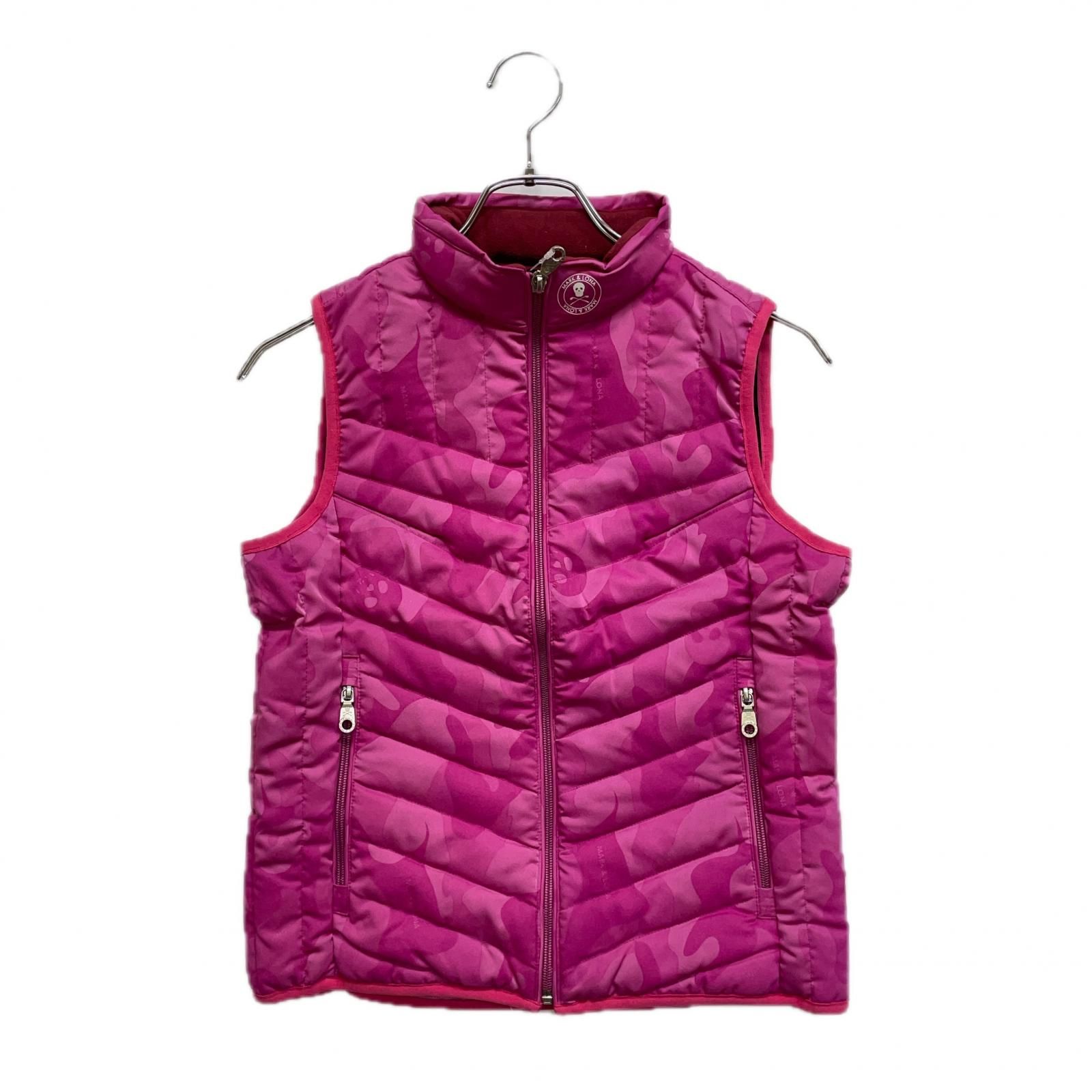 中古 レディース マークアンドロナ MARK&LONA ダウンベスト 38(M