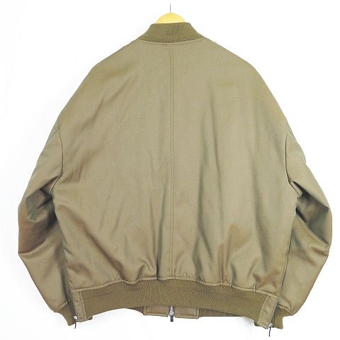 メゾンスペシャル MAISON SPECIAL Prime-Over Wool Chambray MA-1 