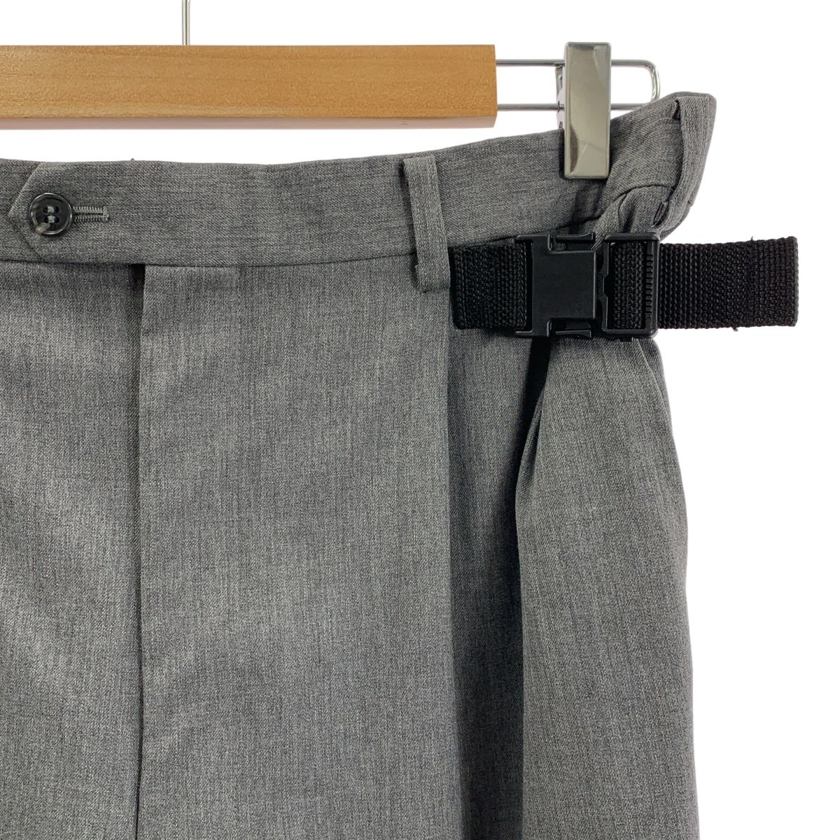 KISHIDAMIKI / キシダミキ | Adjustment trousers short ウール  