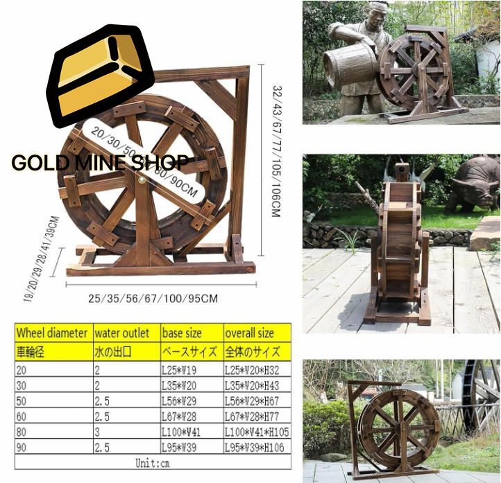 レトロ装飾 庭の装飾水景