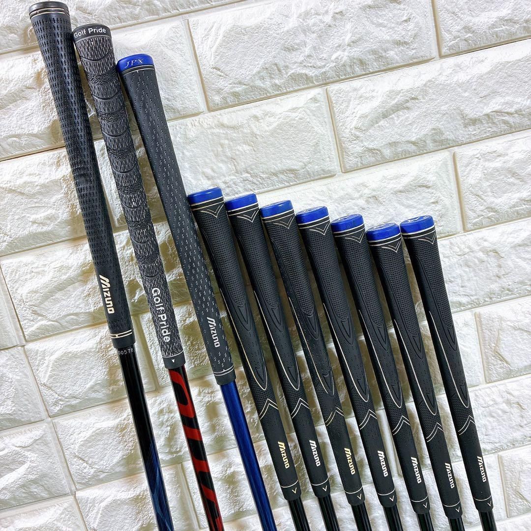  メンズゴルフクラブ MIZUNO 10本 クラブセット メンズ
