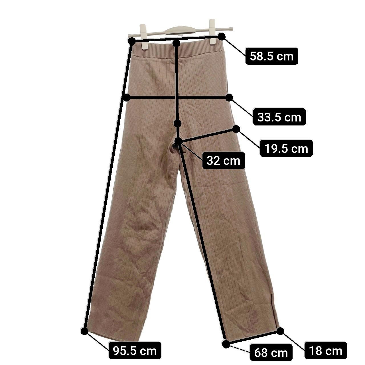 フリーサイズ】ROSE BUD ローズバッド ニットパンツ レディース