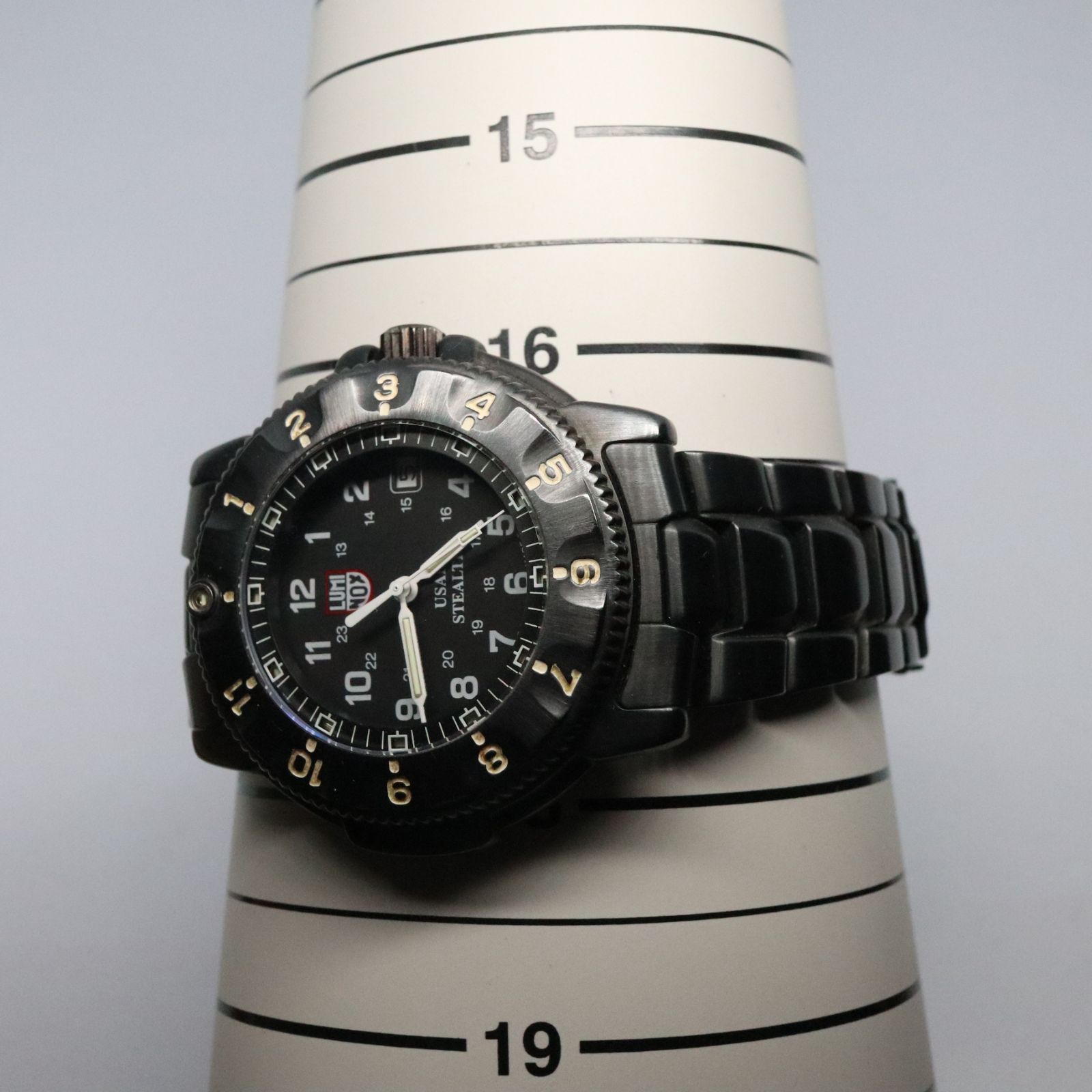 稼働品】LUMINOX ルミノックス 3402 USAF Stealth F-117 NIGHTHAWK