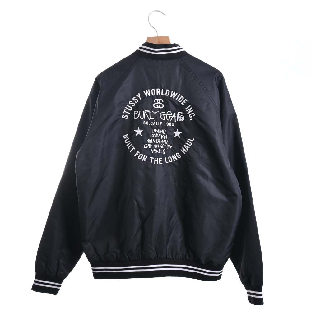 STUSSY ステューシー ｵｰﾙﾄﾞﾃﾞｻﾞｲﾝ BUILT FOR THE LONG HAUL ｼﾞｬｹｯﾄ L