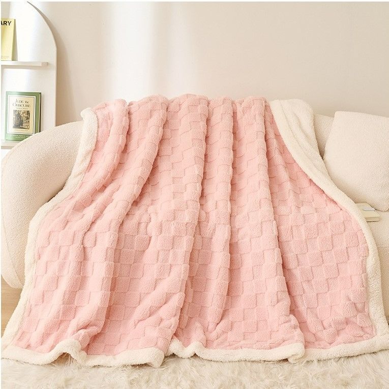 ックチェック 230cm×200cm ピンク グリーン グレー ブルー ベージュ イエロー 1