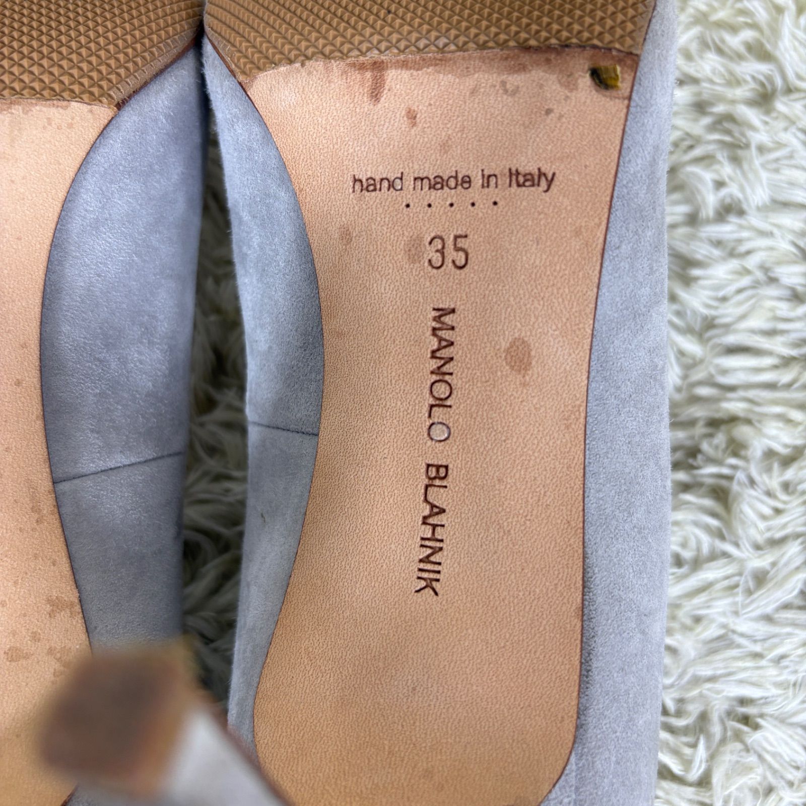 スエード グレー