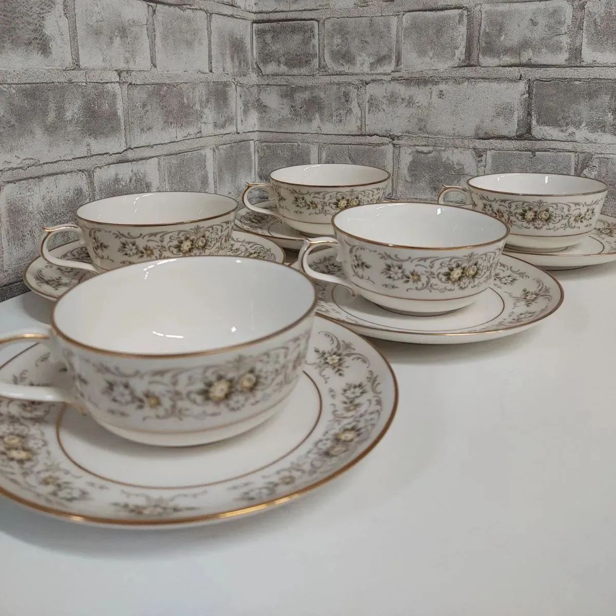 NORITAKE ノリタケ アイボリーチャイナ カップ＆ソーサーR8743 - メルカリ