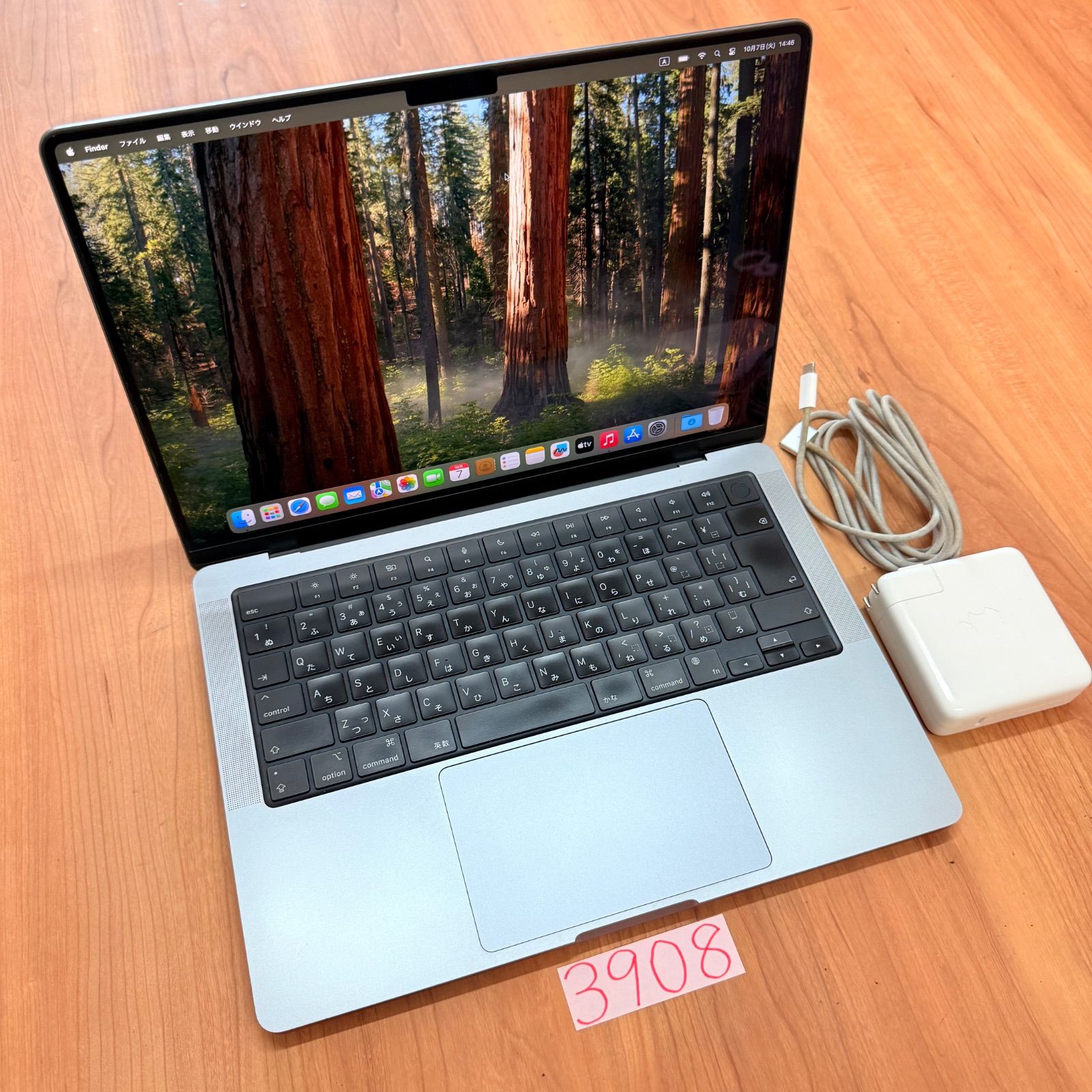 MacBook pro 14インチ 2021 メモリ16GB SSD1TB 管理番号3908