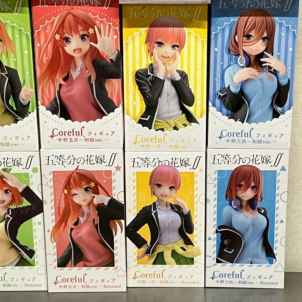 五等分の花嫁 Aqua Float Girls Coreful 制服 Ver. Renewal kyunties 