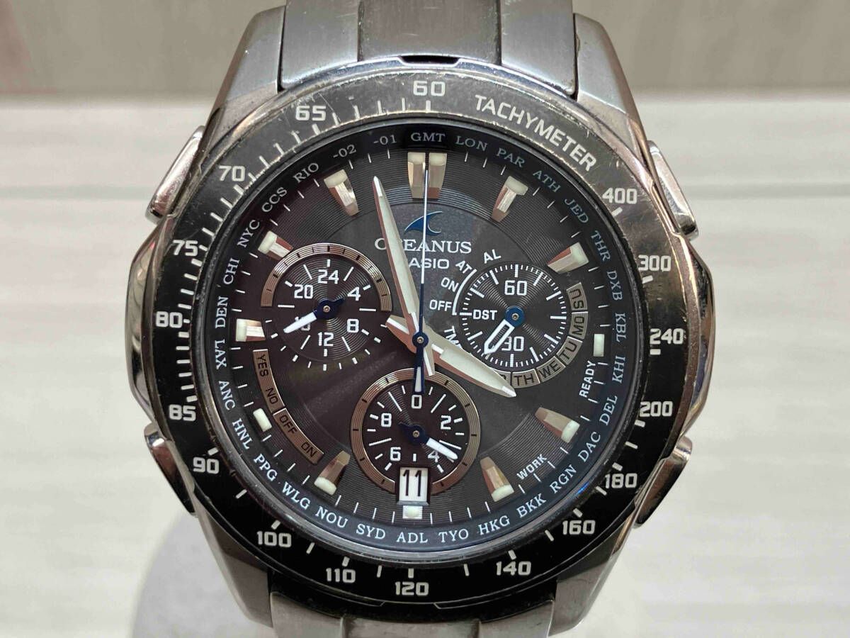 CASIO オシアナス OCW-M800 タフソーラー メンズ　腕時計　電波 Yahoo!オークション - CASIO OCEANUS カシオ オシアナス OCW