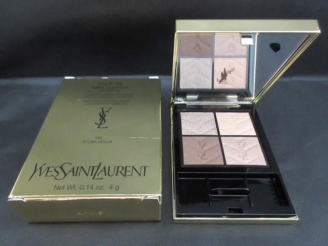 残9割 コスメ イヴサンローラン Yves Saint Laurent クチュール ミニ クラッチ 100 アイシャドウ