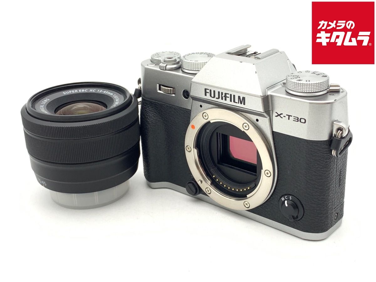 新品 X-T30 II XC15-45MMレンズキット シルバー X-T30 II XC15-45MM