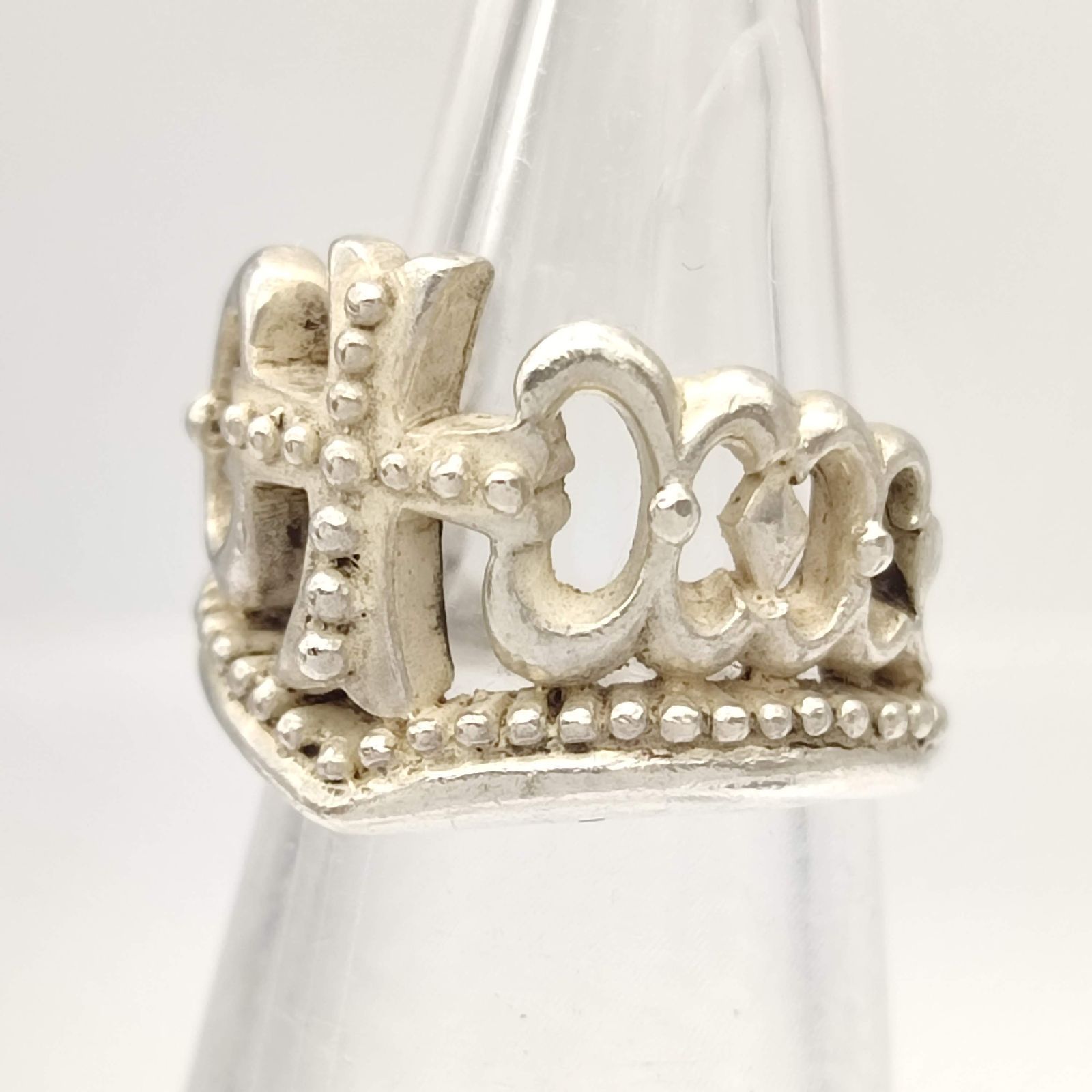 Justindavis 王冠リング 925 Justin Davis クラウンリング SRJ487 14号