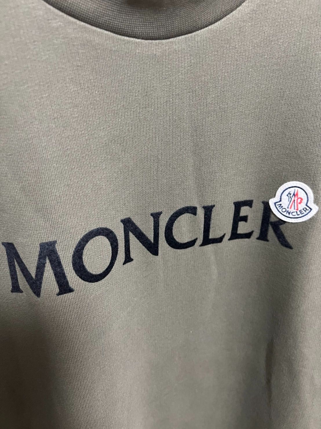 新品未使用タグ付】MONCLER レタリングロゴ スウェットXXLネイビー