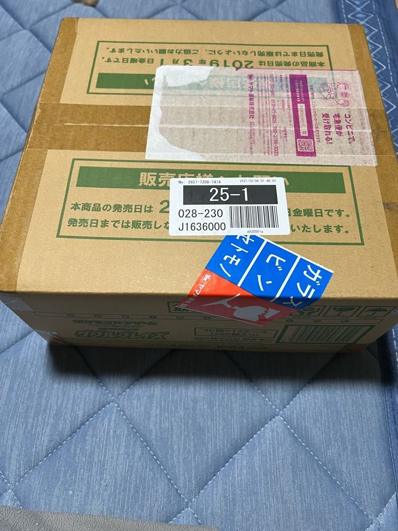 ポケモンカード ダブルブレイズ カートン 未開封BOX 拡張パック