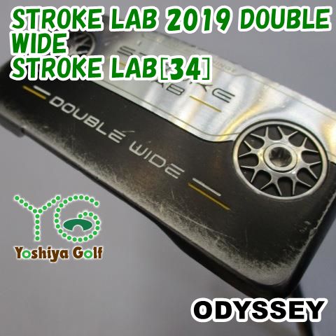 パター オデッセイ STROKE LAB 2019 DOUBLE WIDE|STROKE LAB 34 ||3 127829