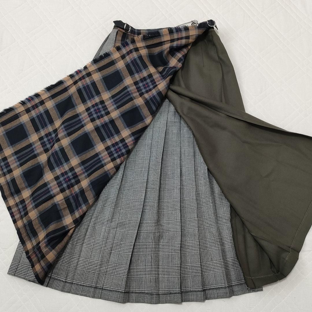 オニールオブダブリン プリーツスカート GB10 美品 美品♡オニールオブダブリン 別注 プリーツスカート ブラウン GB10 O